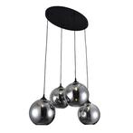 2 stuks 4 bollen lamp Eric cluster style, Huis en Inrichting, Lampen | Hanglampen, Ophalen, Zo goed als nieuw