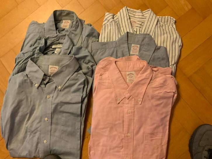 Vintage Brooks Brothers Overhemden - Jaren '70, Kleding | Heren, Overhemden, Gedragen, Overige halswijdtes, Overige kleuren, Ophalen of Verzenden