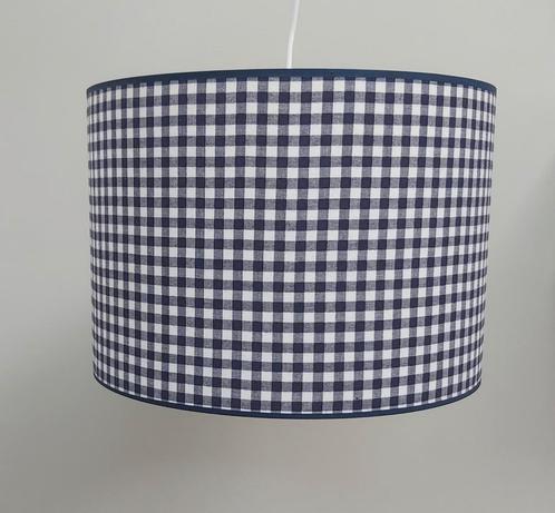 Nieuw: grote lampenkap ruit donkerblauw / marine van Taftan, Huis en Inrichting, Lampen | Lampenkappen, Nieuw, Rond, Ophalen of Verzenden
