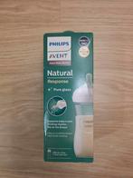 Philips Avent Natural Response glazen fles - nieuw, Kinderen en Baby's, Babyvoeding en Toebehoren, Ophalen of Verzenden, Nieuw