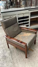Vintage Hand Olsen Fauteuil te koop, Huis en Inrichting, Fauteuils, Ophalen, Zo goed als nieuw, 75 tot 100 cm