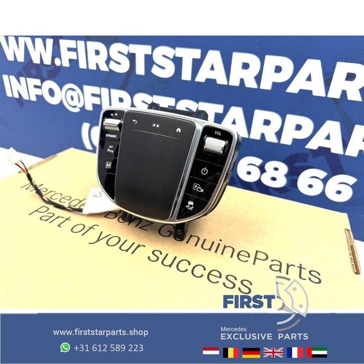 A2539000008 Mercedes FACELIFT TOUCHPAD W205 W253 W213 W166 C, Auto diversen, Autoradio's, Gebruikt, Ophalen of Verzenden
