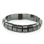 Partij natuurlijk mineraal armband hematiet, Overige materialen, Verzenden, Nieuw, Met edelsteen