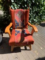 Vintage stoel, Ophalen, Gebruikt, Minder dan 75 cm, Stof