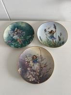 Flower Fairies wandborden 3 verschillende 20cm, Antiek en Kunst, Ophalen of Verzenden