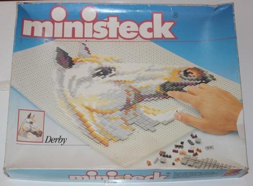 Partij ministeck + teltekeningen - 109067, Hobby en Vrije tijd, Ministeck, Gebruikt, Ophalen of Verzenden