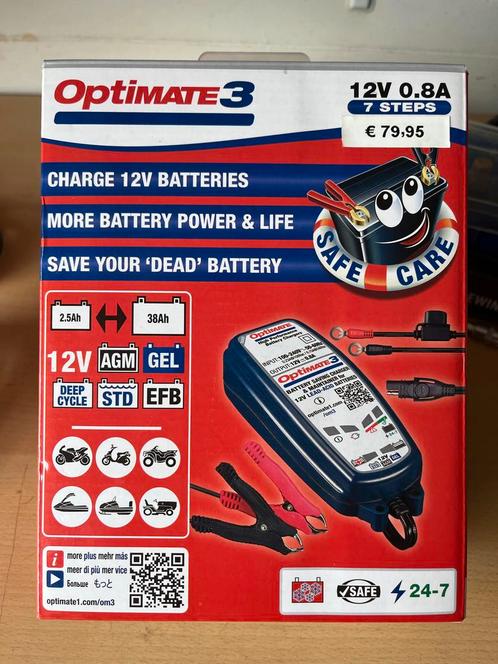 Optimate 3 Druppellader - Zgan, Auto-onderdelen, Accu's en Toebehoren, Universele onderdelen, Nieuw, Ophalen of Verzenden