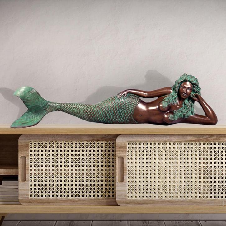 Solana Seaside Mermaid Sirene – Zeemeermin beeld, Verzamelen, Beelden en Beeldjes, Nieuw, Ophalen