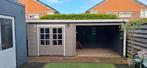 Tuinschuur met veranda., Ophalen, Gebruikt, 3 ramen of meer