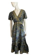 Prachtige Boho Jurk - Perfect voor de zomer!, Kleding | Dames, Jurken, Namaste India, Maat 42/44 (L), Nieuw, Onder de knie