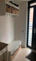 Kapstok met bank, Gebruikt, Minder dan 100 cm, Hout, Ophalen