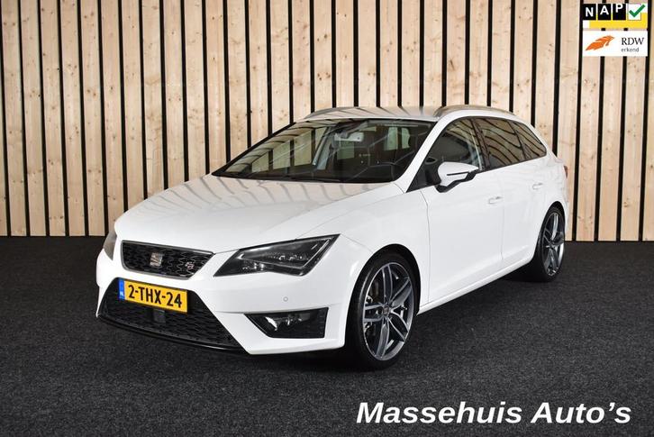 Seat Leon ST 1.4 TSI FR First Edition 1e eig. 143dkm 19" Ada, Auto's, Seat, Bedrijf, Te koop, Leon, ABS, Adaptive Cruise Control
