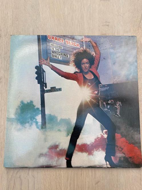 LP Grace Slick - Welcome to the wrecking ball 1981, Cd's en Dvd's, Vinyl | Rock, Zo goed als nieuw, Poprock, Ophalen of Verzenden