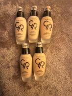 5 x GOLDEN ROSE SATIN SMOOTHING FOUNDATION, Sieraden, Tassen en Uiterlijk, Uiterlijk | Cosmetica en Make-up, Gehele gezicht, Make-up