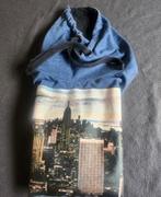 Mooie blauwe trui/thirts met luipaard print maat 146, Kinderen en Baby's, Kinderkleding | Maat 146, Ophalen of Verzenden, Zo goed als nieuw