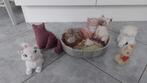 7 kleine katten knuffels, Ophalen, Gebruikt, Poes