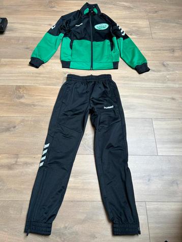 Hummel Spero trainingspak zwart/groen beschikbaar voor biedingen