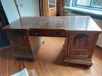 Antiek Bureau met bijpassende boekenkast eiken, Antiek en Kunst, Ophalen