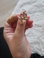 Gouden Slangenring, Sieraden, Tassen en Uiterlijk, Ringen, Overige materialen, Ophalen of Verzenden, Zo goed als nieuw, Dame