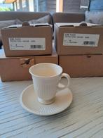 Wedgwood EDME Plain Koffiekopjes - 6 stuks Nieuw, Nieuw, Ophalen of Verzenden, Wedgwood, Kop(pen) en/of Schotel(s)