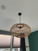Bamboe hanglamp, Huis en Inrichting, Lampen | Hanglampen, Ophalen, Zo goed als nieuw, Hout, Minder dan 50 cm