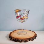 Kristallen bokaal in Tiffany stijl, Antiek en Kunst, Ophalen of Verzenden