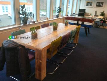 Steigerhout Vergadertafel Hercules Ideaal voor op kantoor !!