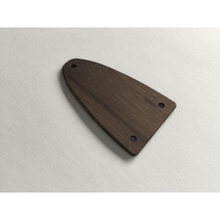 Truss rod cover rond palissander excl schroeven, Muziek en Instrumenten, Instrumenten | Onderdelen, Nieuw, Elektrische gitaar