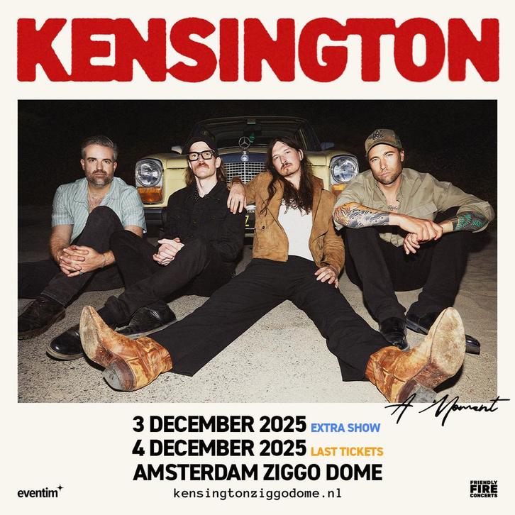 kaarten Kensington Ziggo Dome 3 december, Tickets en Kaartjes, Concerten | Pop, Twee personen, December
