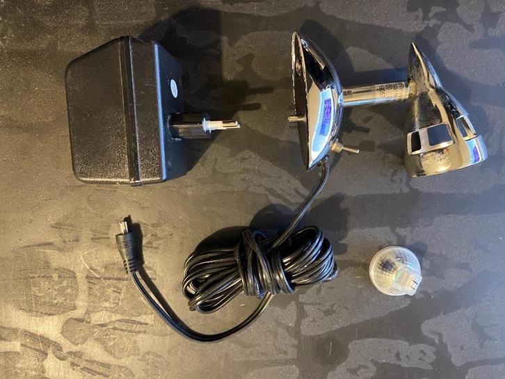 Wandlampen - Chroom, 2 stuks, Huis en Inrichting, Lampen | Wandlampen, Gebruikt, Kunststof, Metaal, Overige materialen, Ophalen of Verzenden