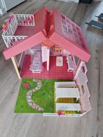 Barbie huis in koffer - jaren 90, Gebruikt, Ophalen
