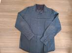 Herenblouse blauw met werkje maat XL merk WE, WE, Blauw, Ophalen of Verzenden, Gedragen