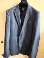 Suit Select blauw linnen heren colbert maat 46 langere mouw, Kleding | Heren, Kostuums en Colberts, Ophalen of Verzenden, Gedragen