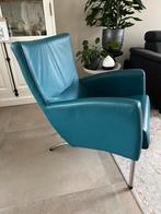Bree's New World Leren Fauteuil, Ophalen, Zo goed als nieuw, 50 tot 75 cm, Leer