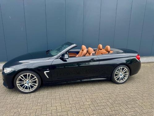 BMW 420i CABRIO Aut 2016 M-PAKKET 19 INCH COGNAC LEDER, Auto's, BMW, Particulier, 4-Serie, ABS, Adaptieve lichten, Airbags, Airconditioning