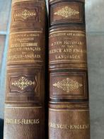 Antiek Frans-Engels Woordenboek, Garnier Frères, Ophalen of Verzenden, Gelezen, Overige uitgevers, Frans
