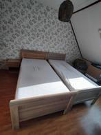 2 electrisch verstelbare bedden, Huis en Inrichting, Slaapkamer | Bedden, Ophalen, Verstelbaar, 90 cm, Eenpersoons