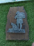 Pijpen rek gietijzeren man en hond, Ophalen of Verzenden, Gebruikt