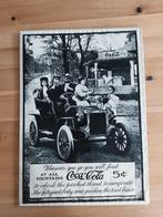 Retro Cola reclame bord. In goede staat., Ophalen, Huis en Inrichting