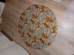 Vloerkleed tijgers jungle, Gebruikt, Rond, Ophalen of Verzenden, 100 tot 150 cm