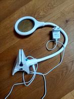 Klemlamp loeplamp ambulant pedicure t.k wegens overcompleet, Huis en Inrichting, Ophalen of Verzenden, Zo goed als nieuw, Kunststof