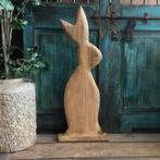 Mango hout konijn decoratie- 73cm, Ophalen of Verzenden, Nieuw