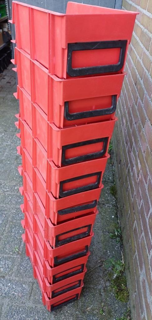 Partij van 119 zo goed als nieuwe grijpbakken, Doe-het-zelf en Verbouw, Kratten en Dozen, Zo goed als nieuw, Bak of Kist, Minder dan 50 cm