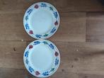 2 Boerenbont Diner Borden - 24 cm, Ophalen
