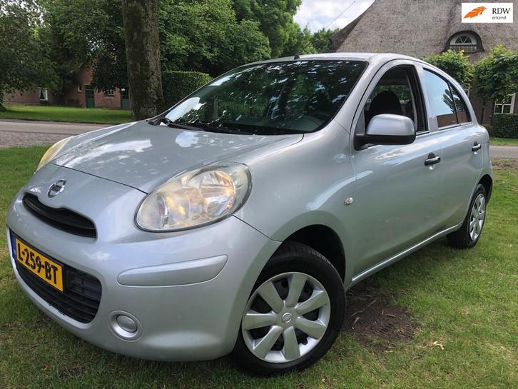 Nissan Micra 1.2 Visia met Airco / APK 16-05-2026!, Auto's, Nissan, Te koop, Micra, ABS, Airbags, Airconditioning, Boordcomputer