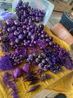 Kerstballen intratuin paars, Ophalen of Verzenden, Zo goed als nieuw