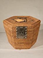 Chinees theeservies in rieten mand, Gebruikt, Mand, Onbekend, Ophalen of Verzenden