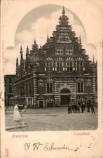 Vleesch hal Haarlem, Verzenden, Voor 1920, Gelopen, Noord-Holland