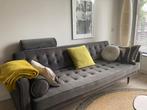 Loods5 bank incl rolkussens, Huis en Inrichting, Ophalen, 75 tot 100 cm, Zo goed als nieuw, Rechte bank