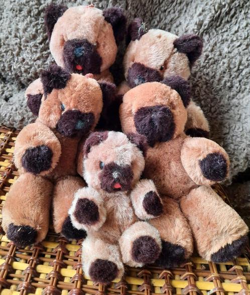 5x Shanghai Doll Factory knuffel beertjes - kleinste beertje, Verzamelen, Beren en Cherished Teddies, Zo goed als nieuw, Stoffen beer
